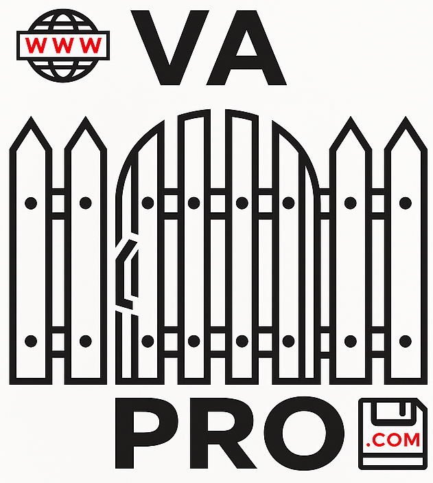 Virginia's Fencing Professionals logo
